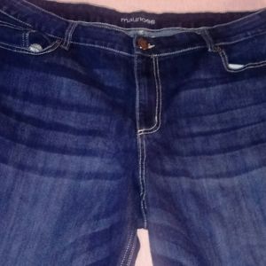Maurices Boot Cut Jeans In Blue 22 Short